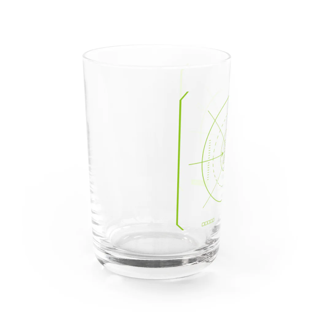 kimchinのターゲット　ロックオン！ Water Glass :left