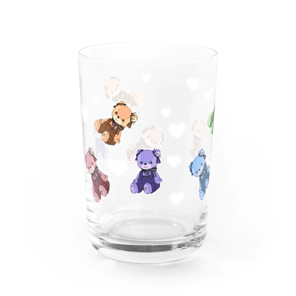 久埜クルムのkuno bear Water Glass :left