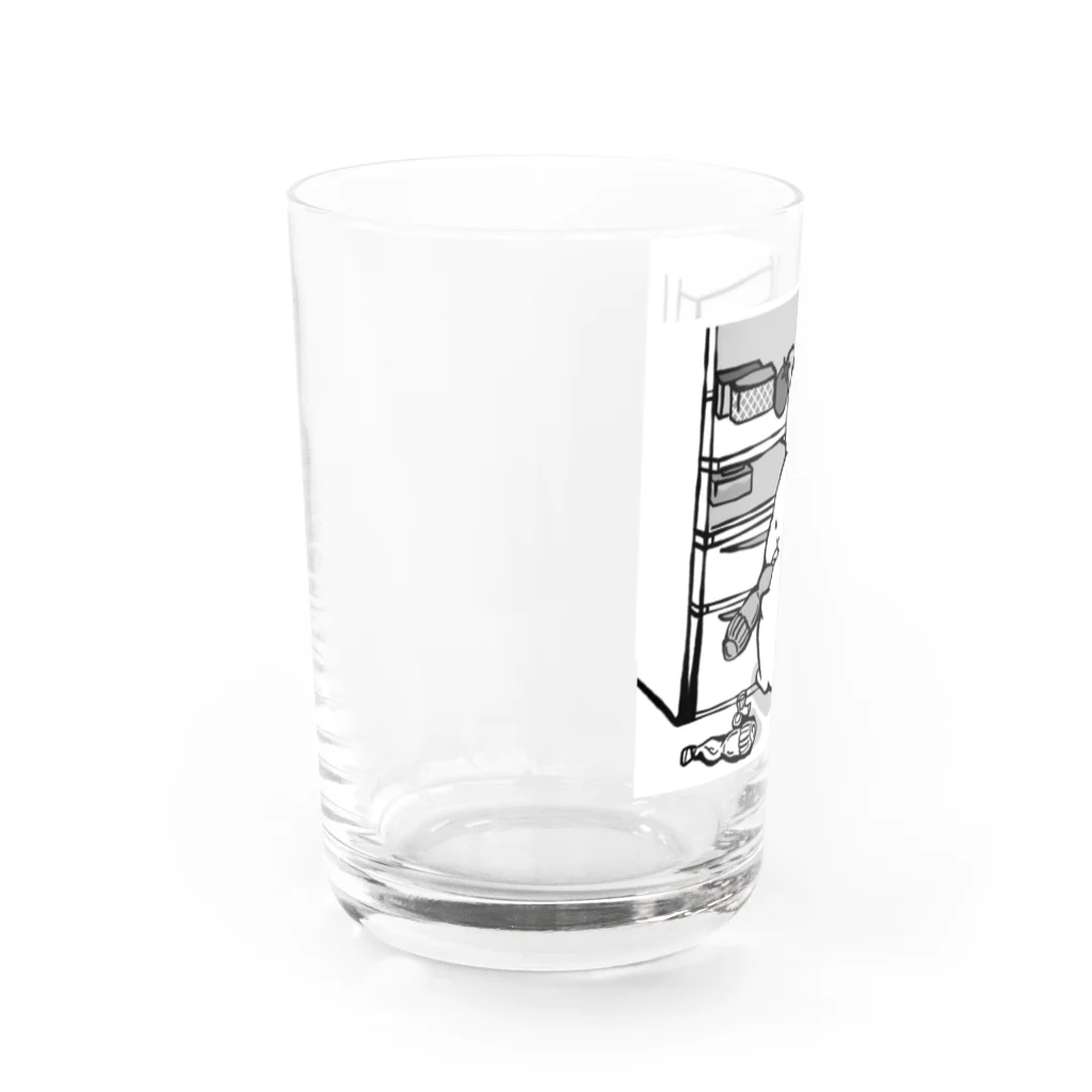 わこぱいの冷蔵庫コソコソ… Water Glass :left