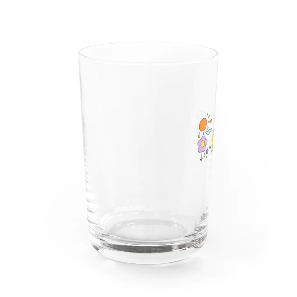 vepa_shopのハレのちハレ Water Glass :left