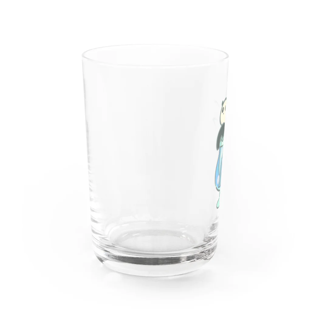 くま屋 －KUMAYA－のソーダトリオ・パンダ Water Glass :left