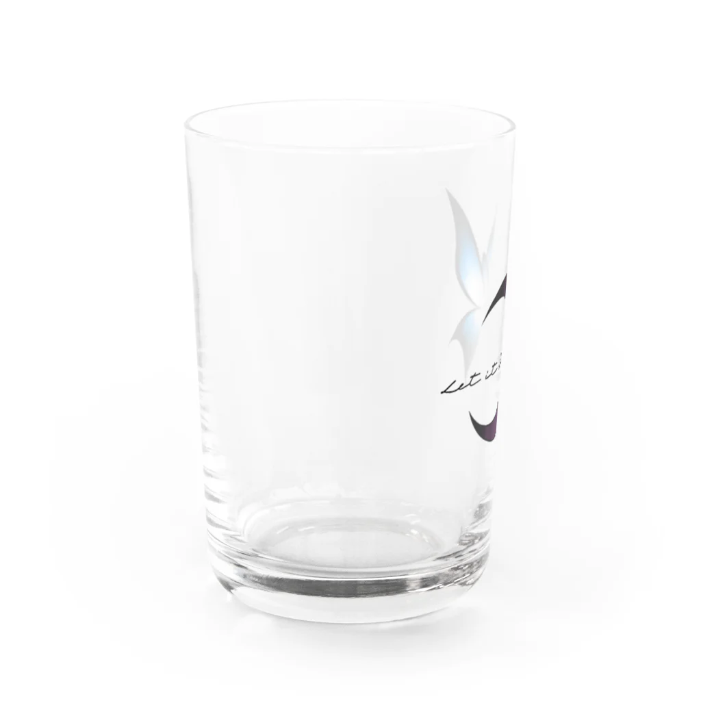 Blue__xxxのBlueButterfly Water Glass :left