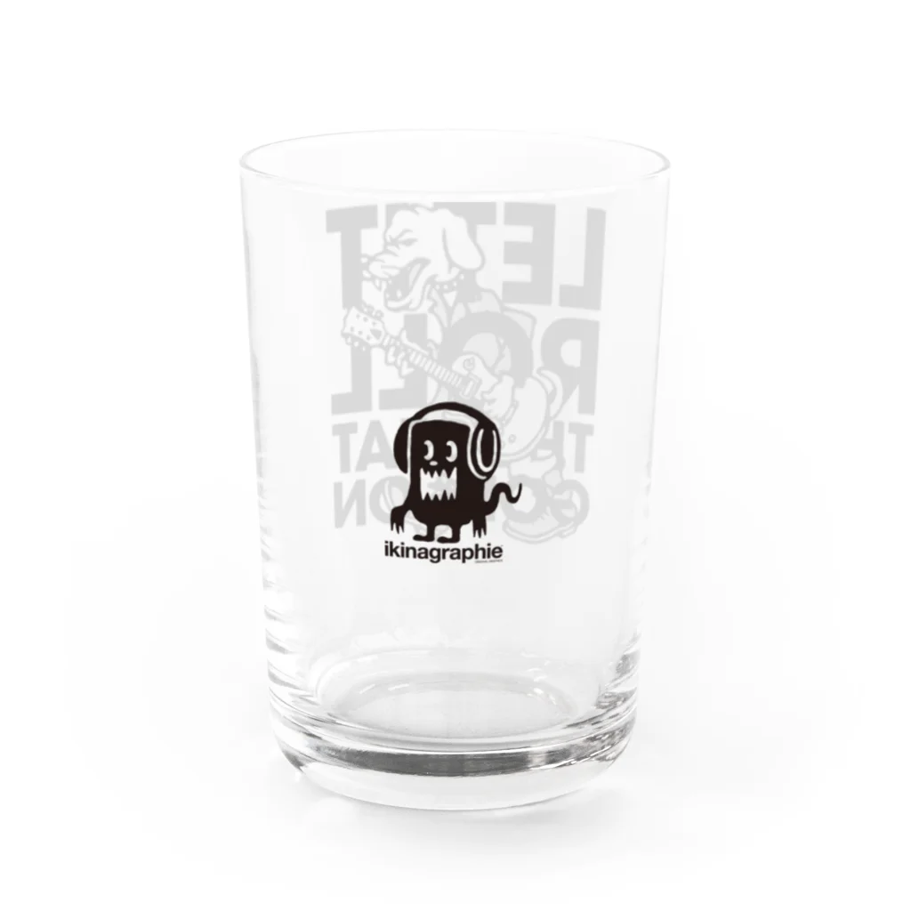 ikinagraphieのLET IT ROLL Water Glass :left