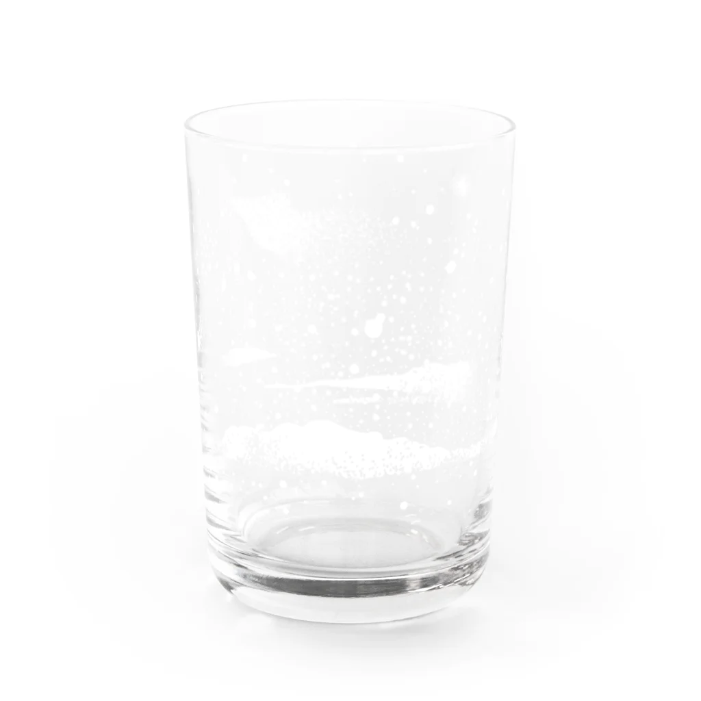橋本画室の黒い飲み物専用グラス Water Glass :left