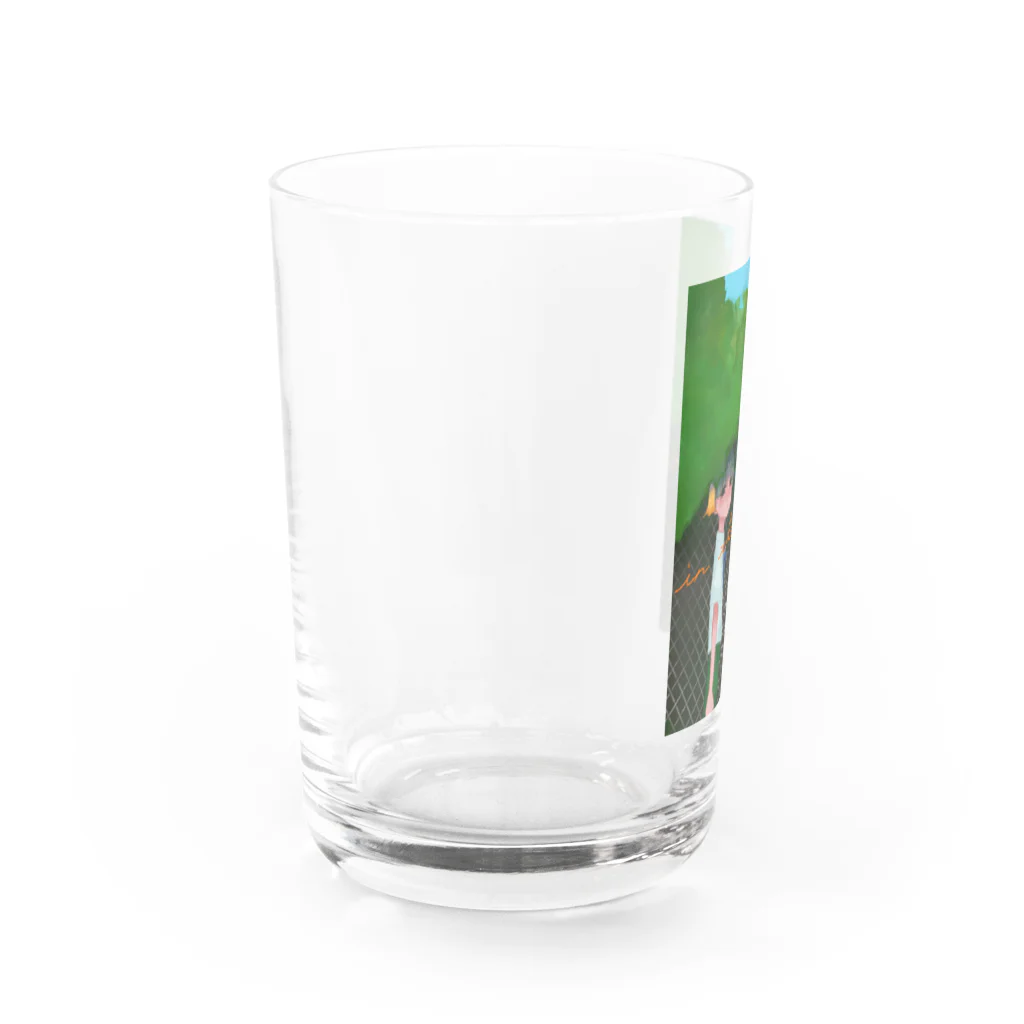 stkoの夏の日のいちにし Water Glass :left