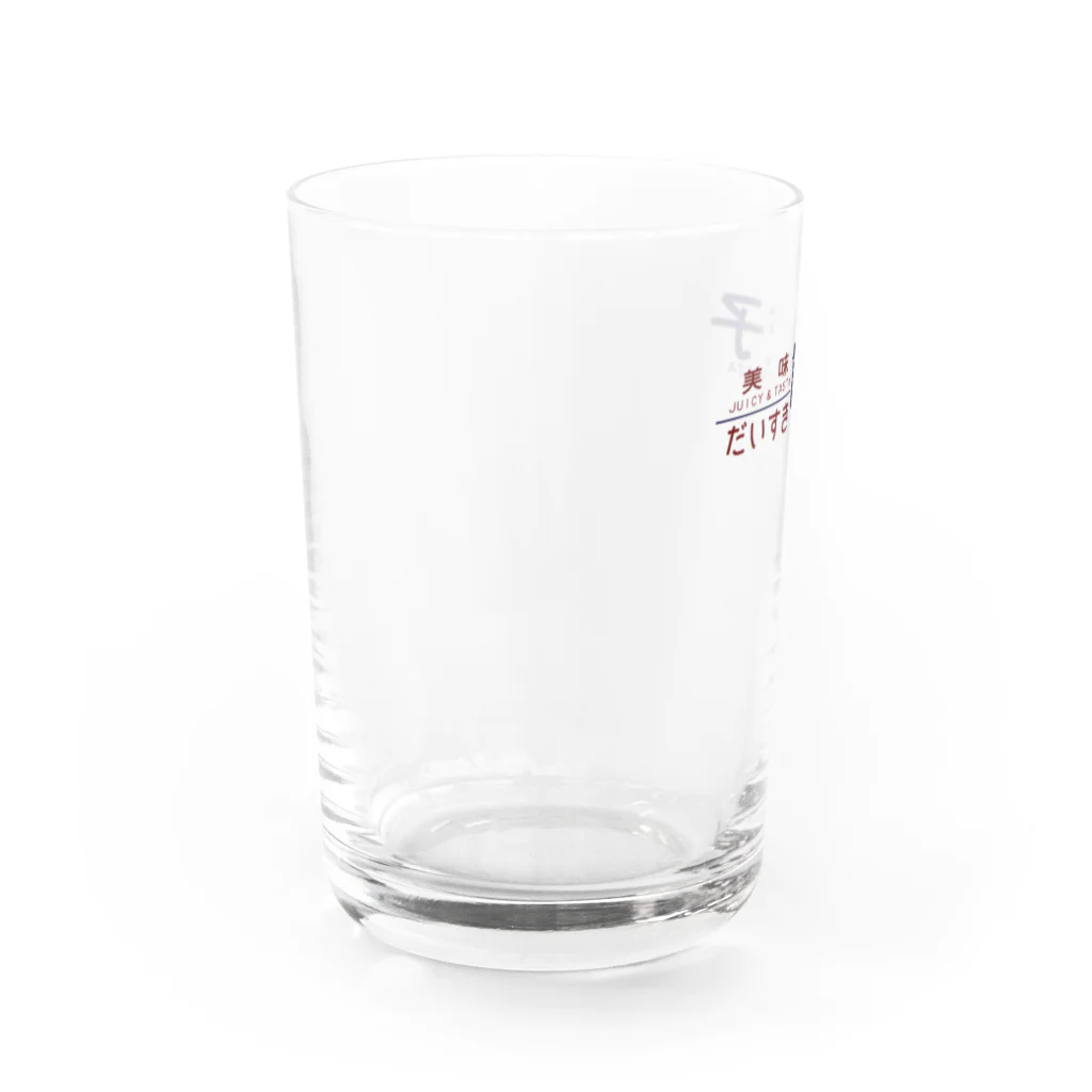 ぎょうざ食べ屋さんの餃子だいすき Water Glass :left