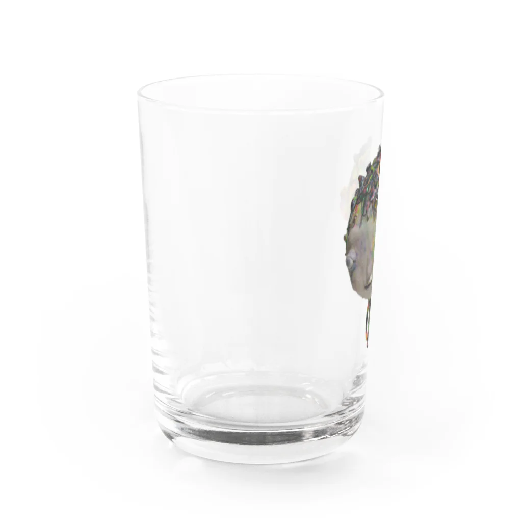 たましのねりこみのわれ Water Glass :left