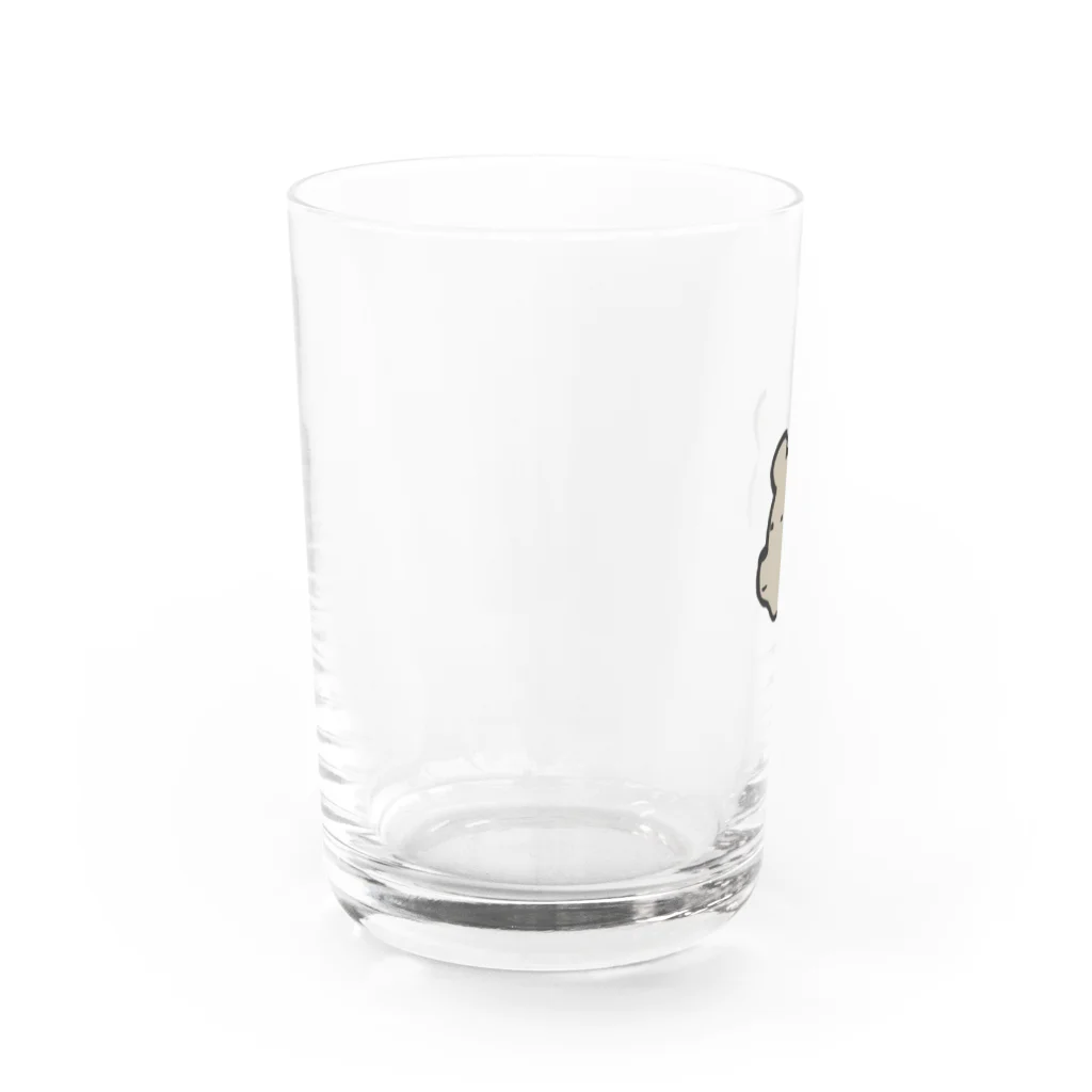 このえのぼんやりくまさん Water Glass :left