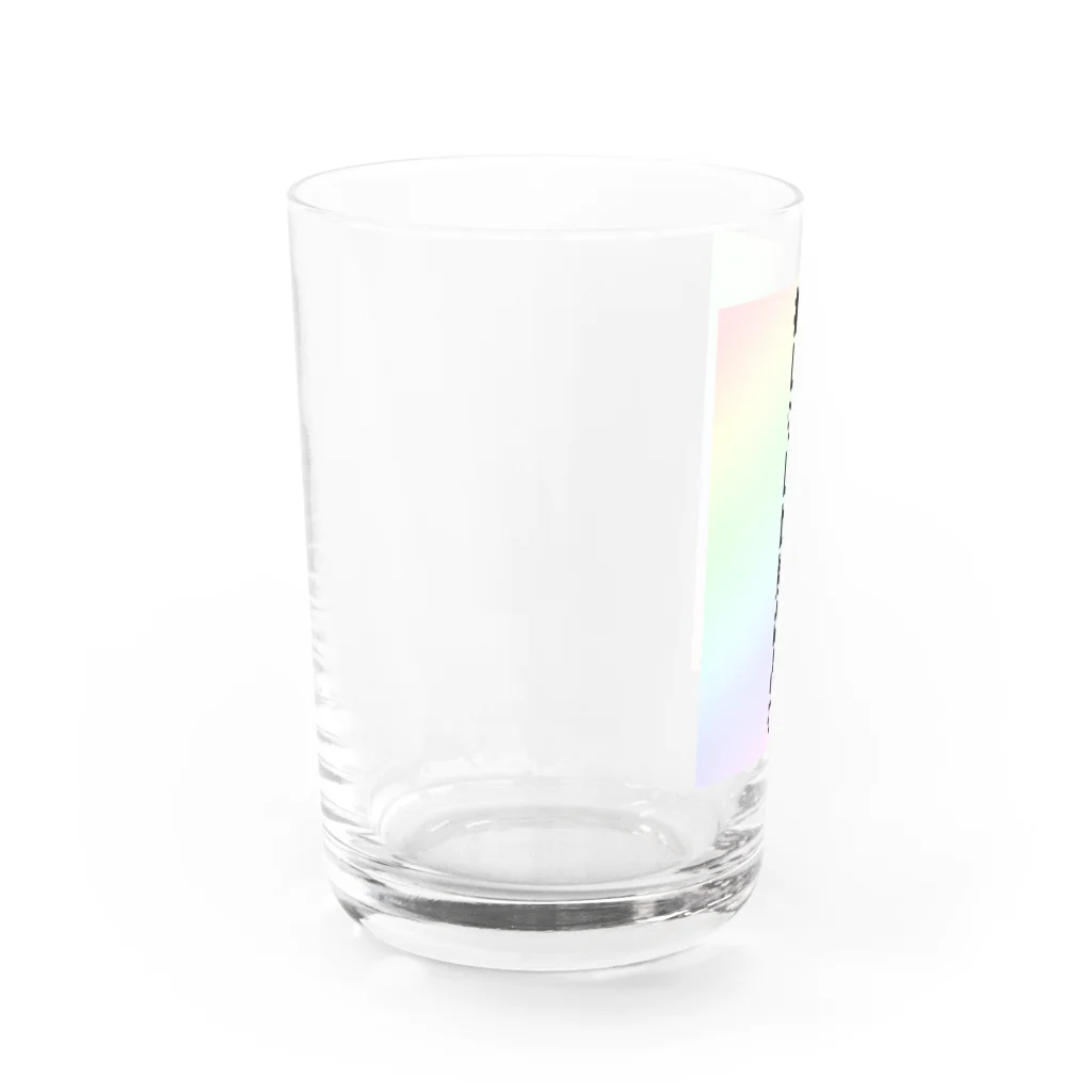 -ONE-の推し♡しか勝たん♡ Water Glass :left