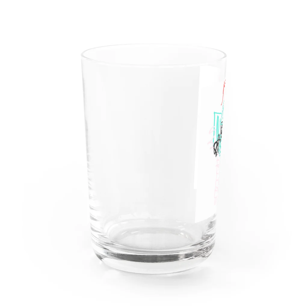 宇宙のあさこ店の大正時代の人 Water Glass :left