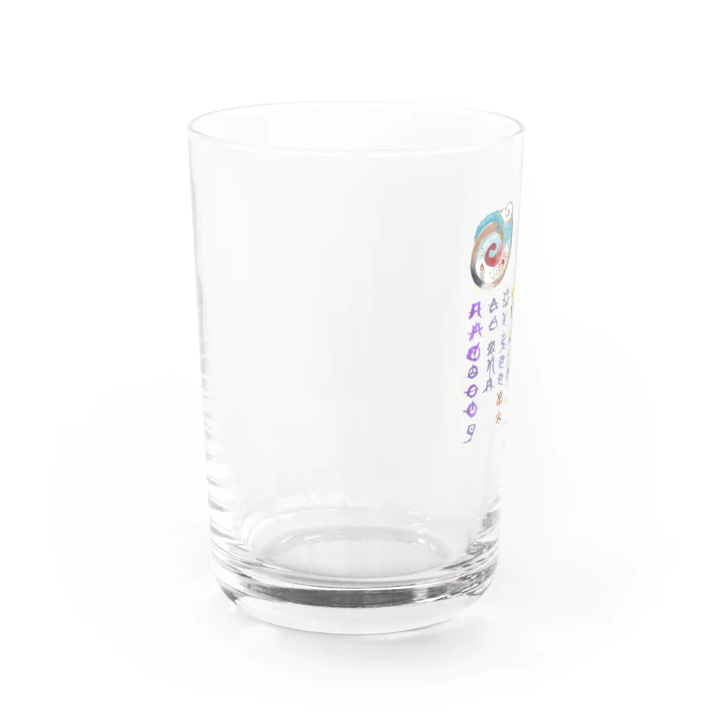 WAMI ARTのアワウタ　ポップ Water Glass :left