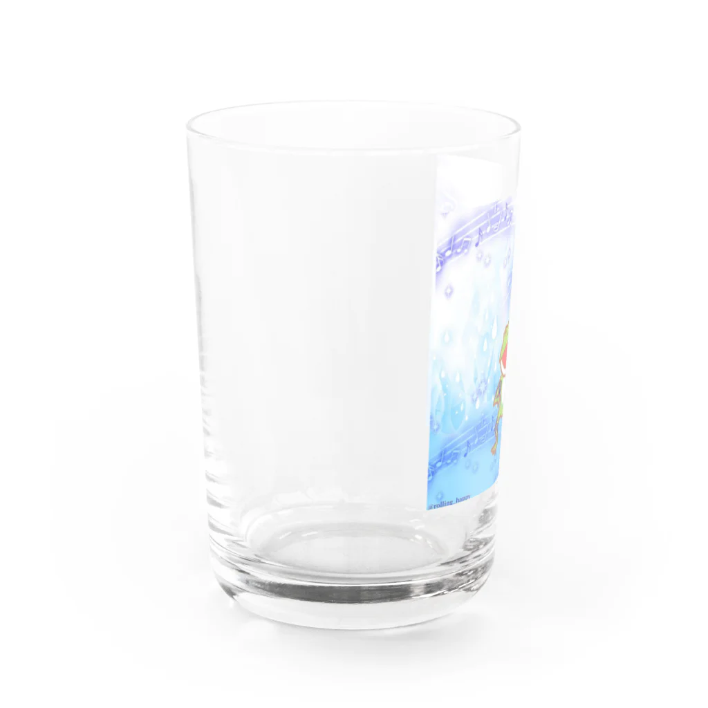 クリスマスのつゆいり Water Glass :left