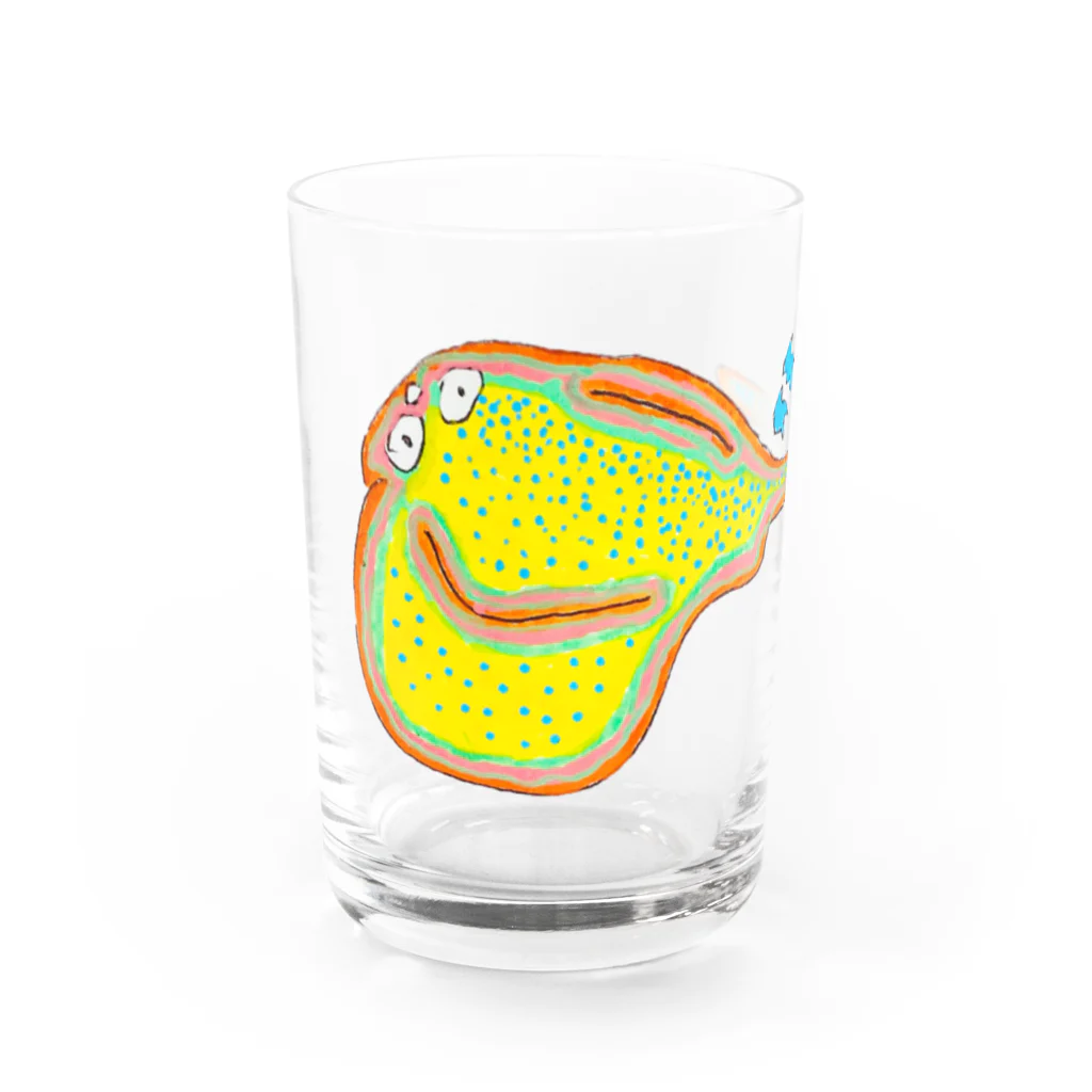 ＜PityG＞の本当に居たエイ Water Glass :left