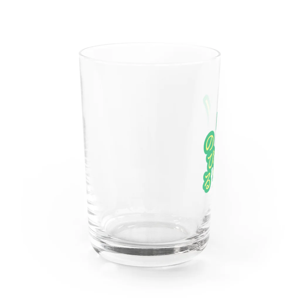演劇団体のびるののびるグラス　Ver.1 Water Glass :left