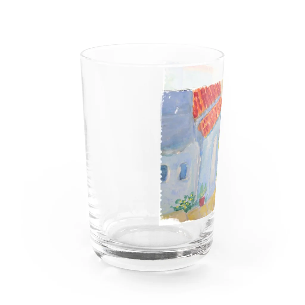 水彩屋の南フランス風 Water Glass :left