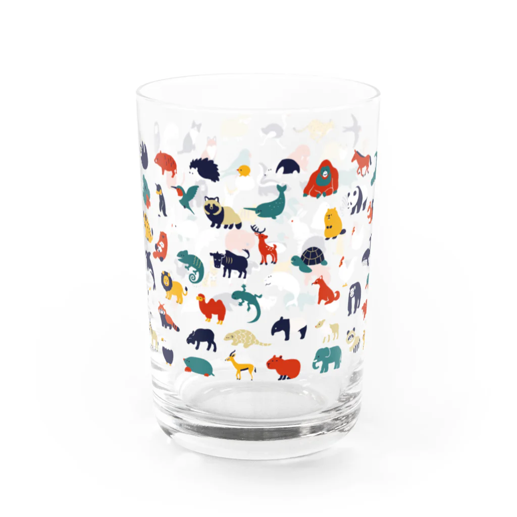 継続支援プラスタのAnimalsグラス Water Glass :left