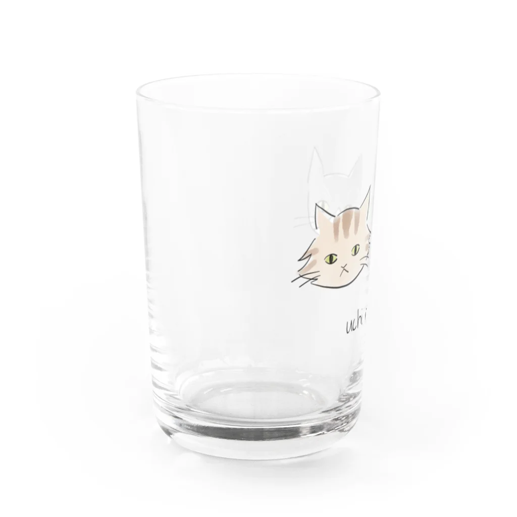 猫井コーシュカのuchi no neko Water Glass :left