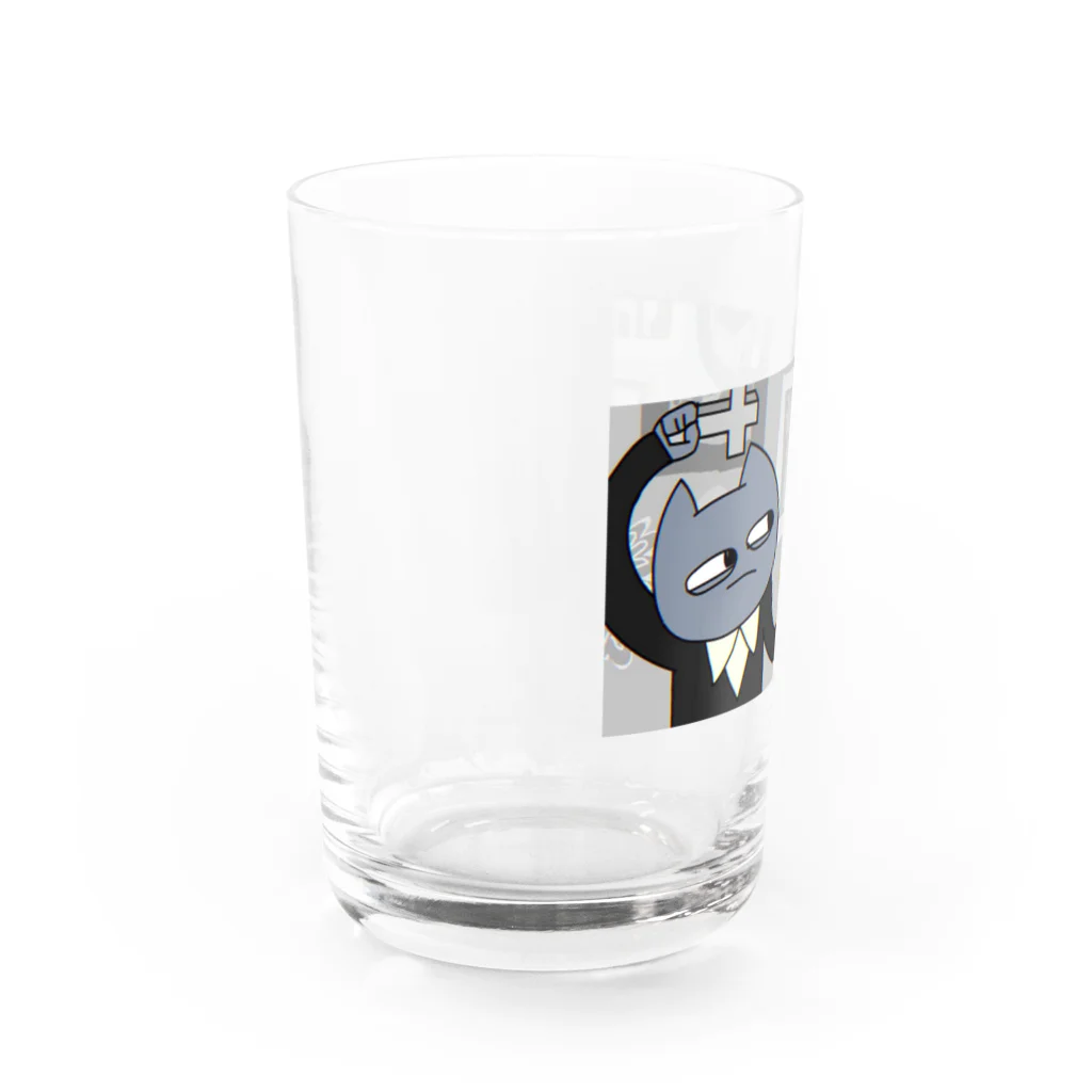 樹のネクロフィリアキャット Water Glass :left