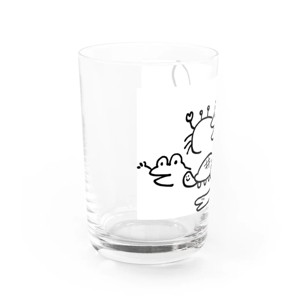 しょうろんぽうやさんの元気な動物 Water Glass :left