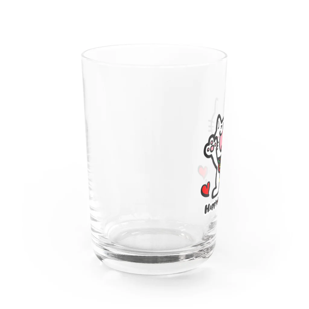 ❤Loveちゃんshop❤の/ HAPPYにゃんこ Water Glass :left