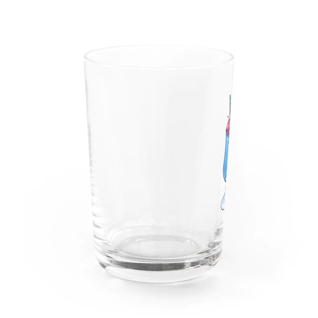 茶木谷なつとの毛玉フロート Water Glass :left