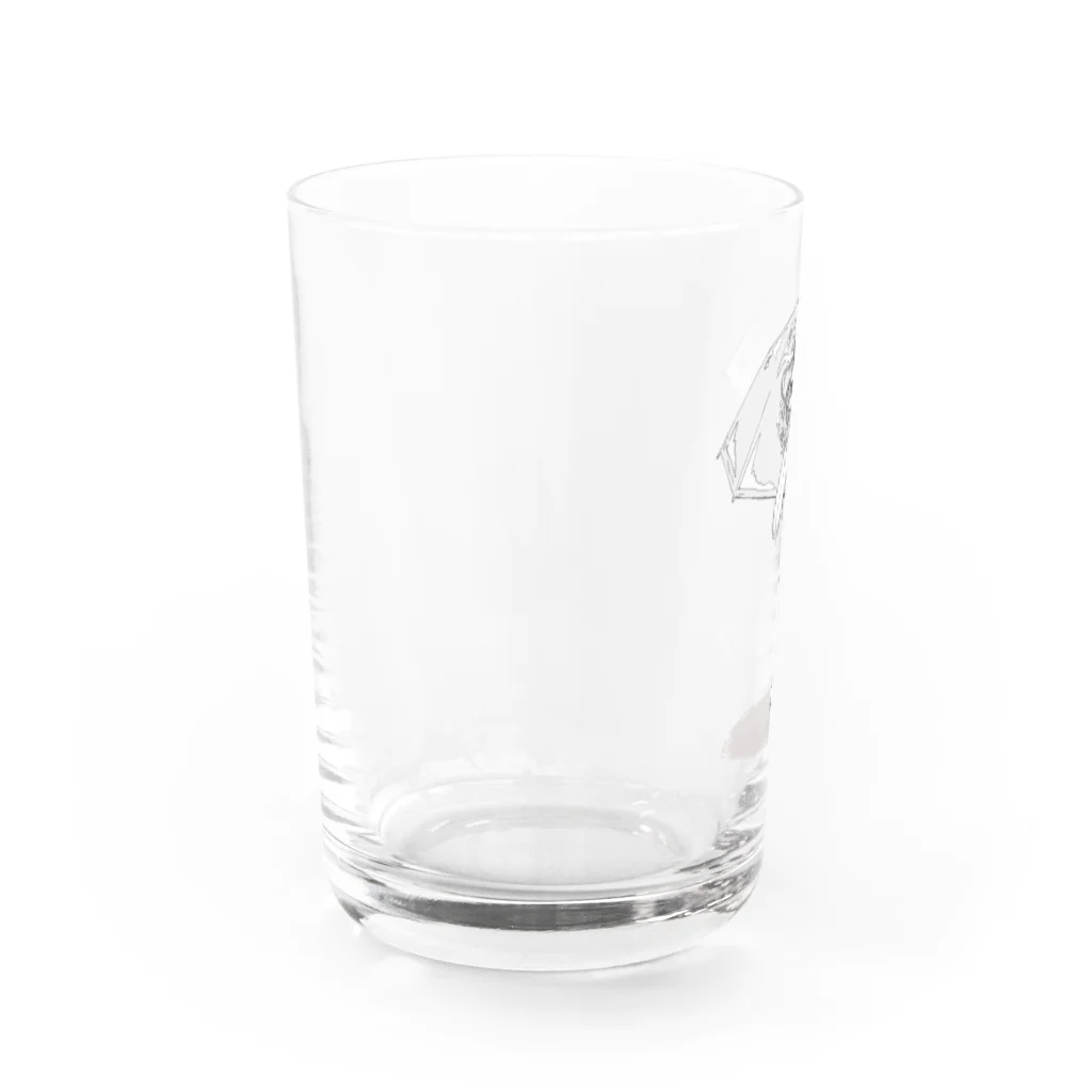 ポルコショップのビニ傘お化け Water Glass :left