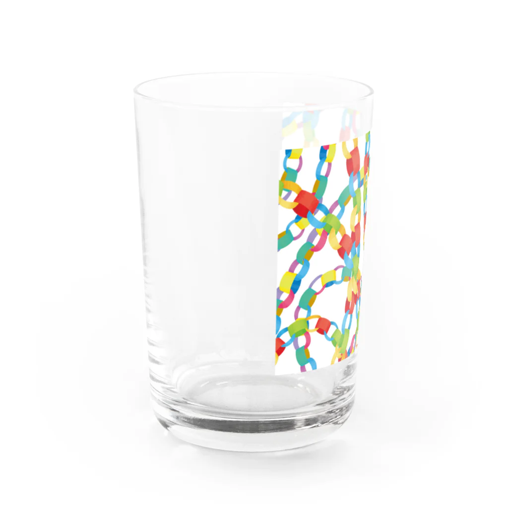 utanogoodsのpaper chain Water Glass :left