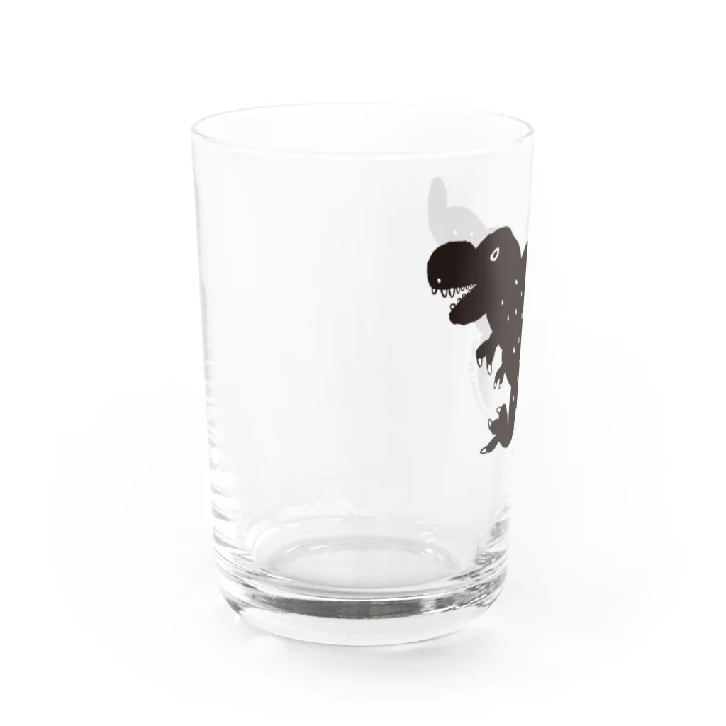 長崎真悟のブラックティラノ Water Glass :left