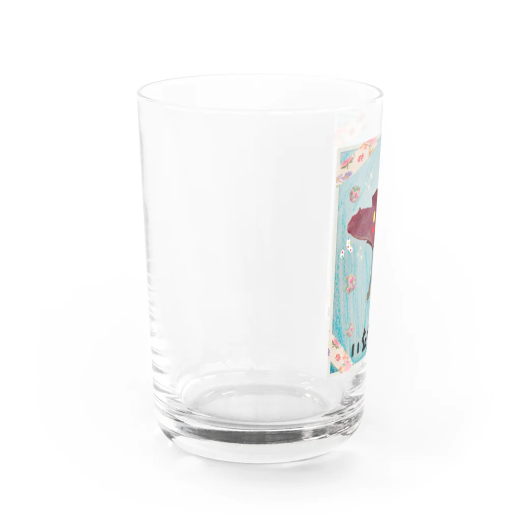 水彩屋のいちょう君 Water Glass :left