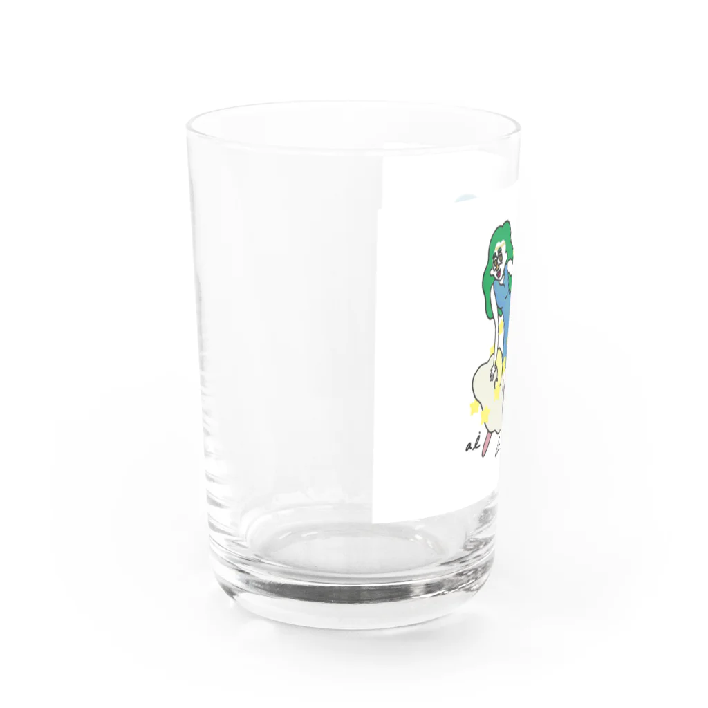 change-the-world4949のzodiac sign -aries- Water Glass :left