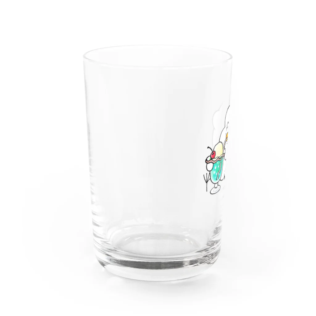 mugny shopのクリームソーダ  Water Glass :left