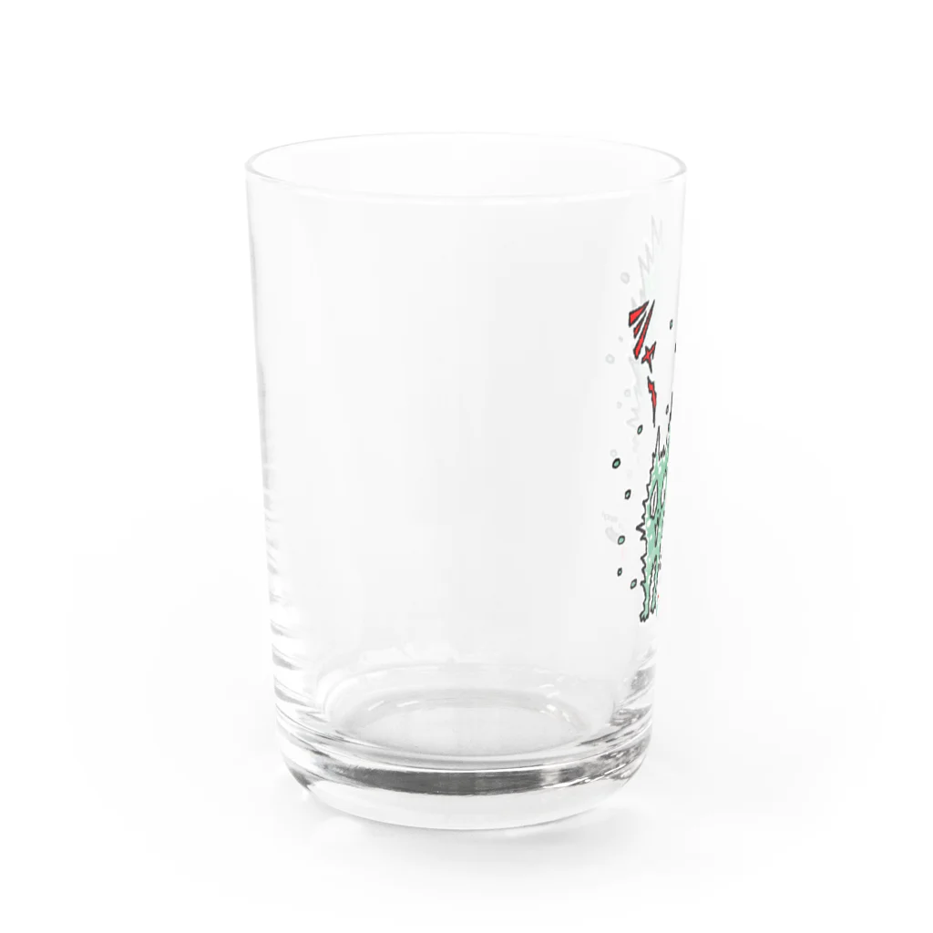 kachino-T-noraのラムネコ　強炭酸 Water Glass :left