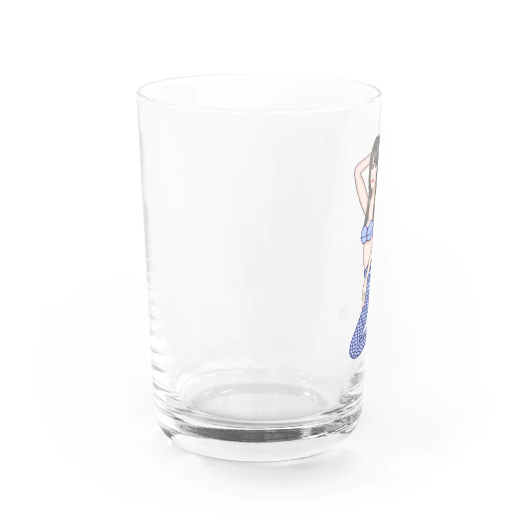 GREAT 7の人魚2 Water Glass :left