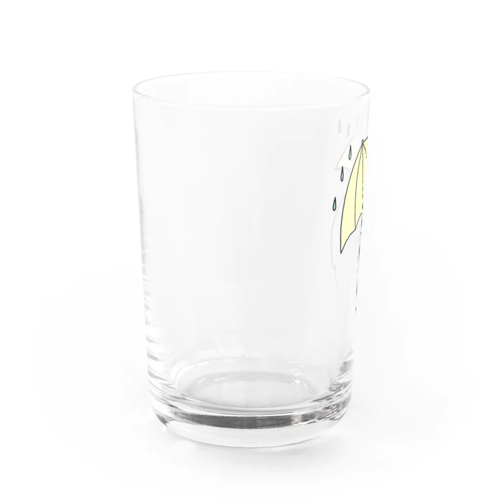 ぺちぺち工房 Pechi Pechi Atelierのあめふりあざらし Water Glass :left