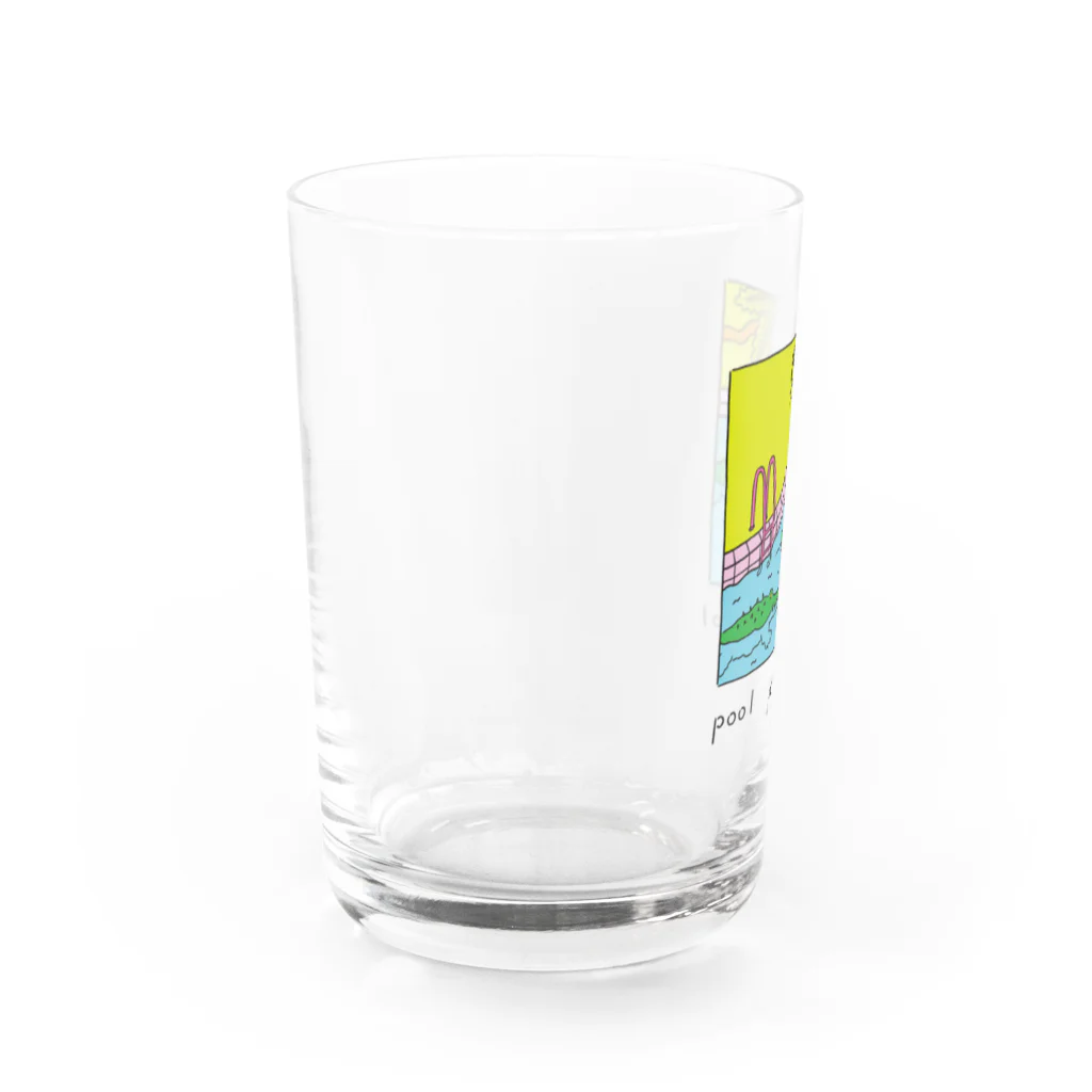 Futakawa Mayuのグッズショップのpool ワニ Water Glass :left
