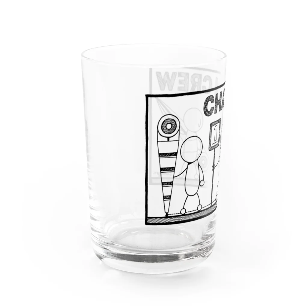 PB.DesignsのPBスティック君 CHAIN CREW Water Glass :left