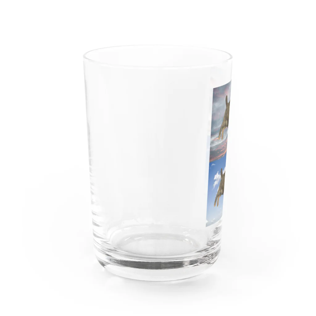 愛猫のグッズが欲しいのミーナ教信者T 「ミーナさまぁ…」 Water Glass :left