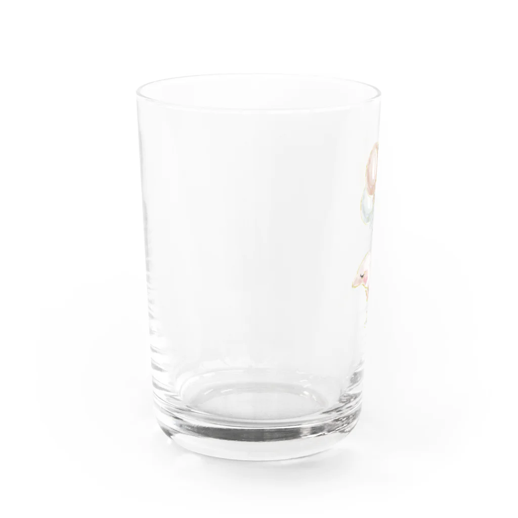 bearskissのふうせんいるか Water Glass :left