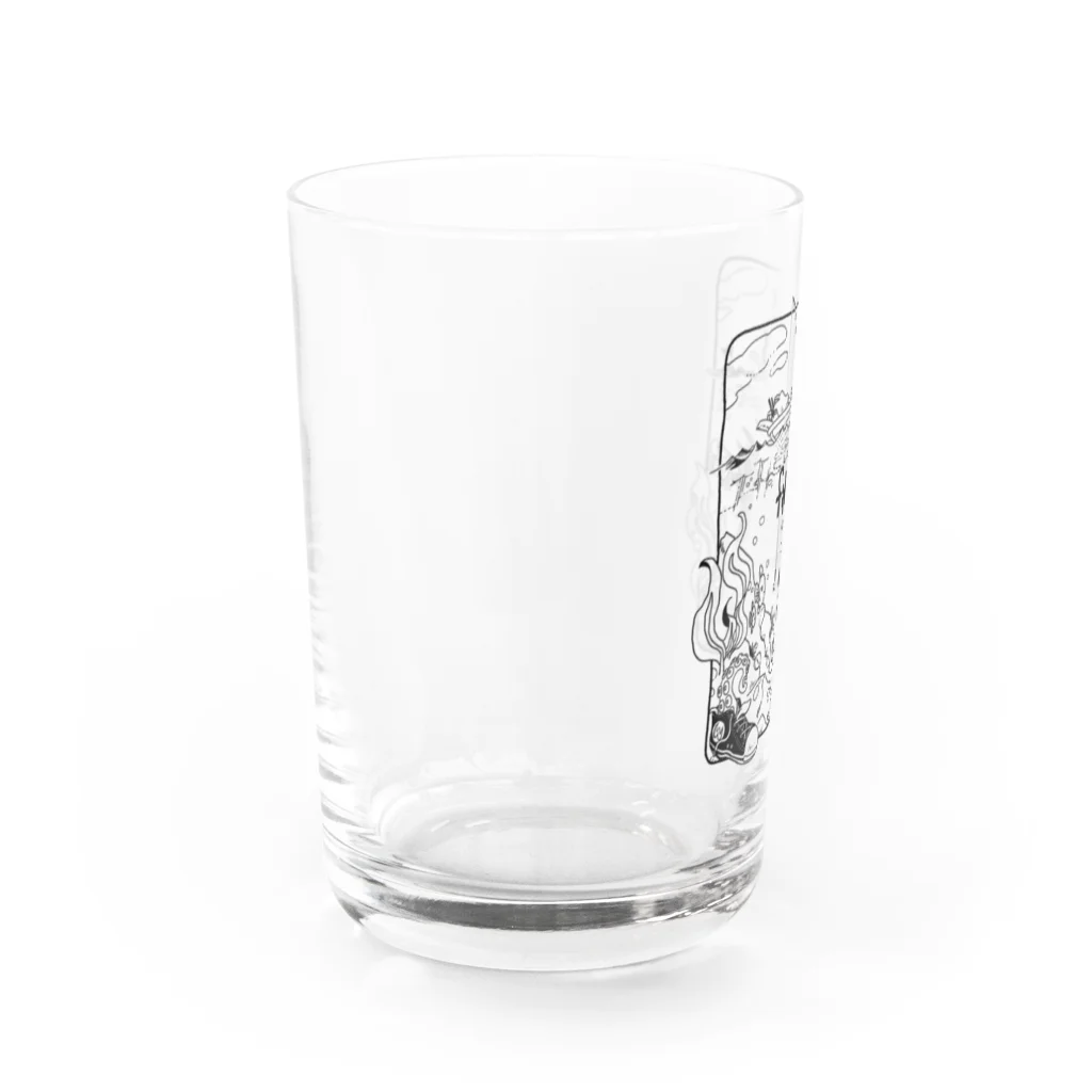 Wooperの魚釣り Water Glass :left