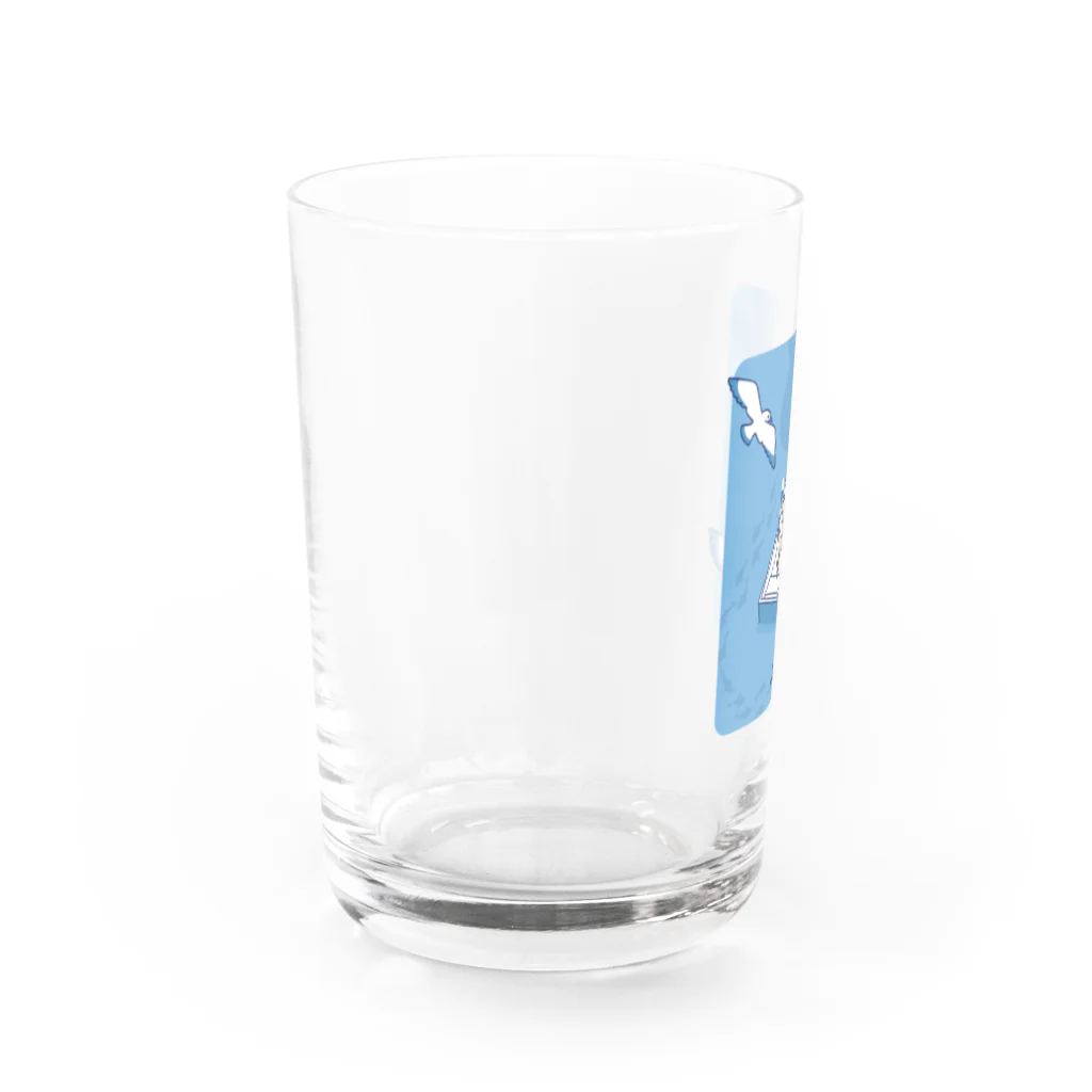 OCEAN SLOTHのナマケボート Water Glass :left