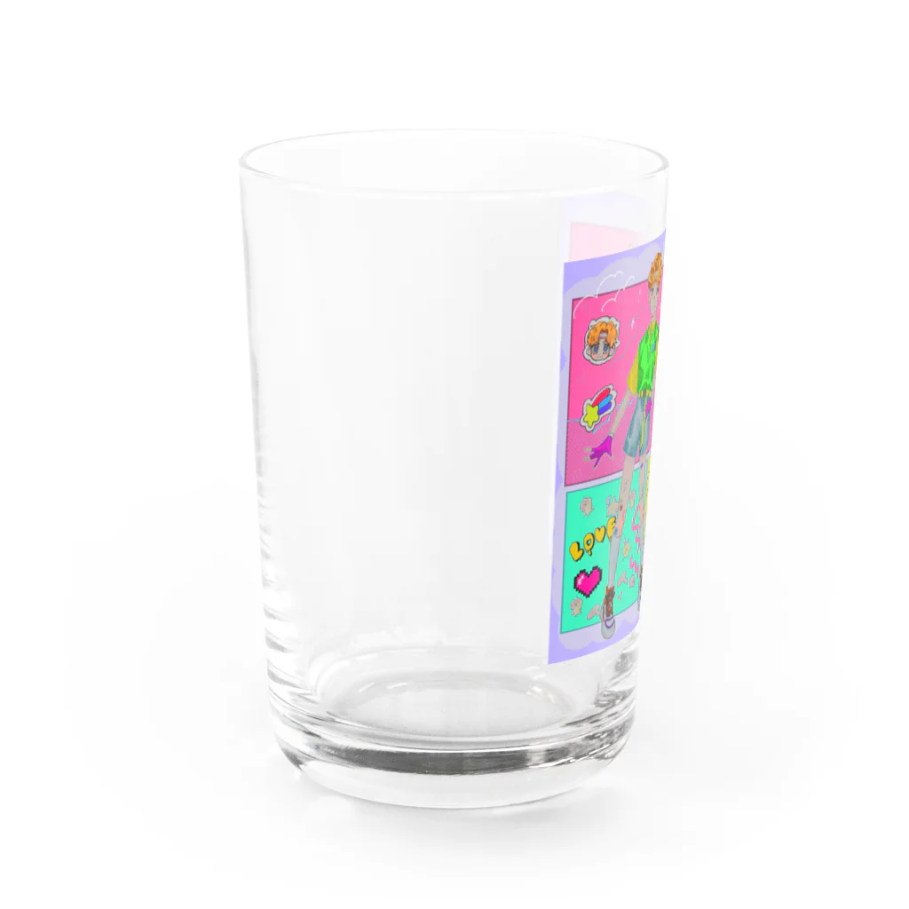 俊文のプリティプリティ Water Glass :left