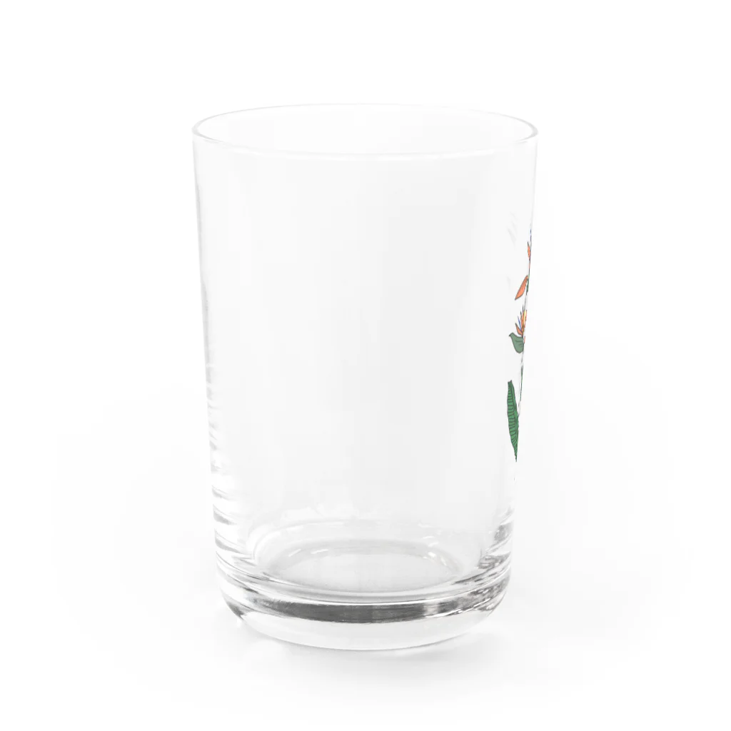 moguratatakiのBird of Paradise Water Glass :left