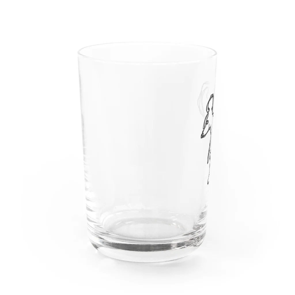 ななかわの感性ネズミくん Water Glass :left