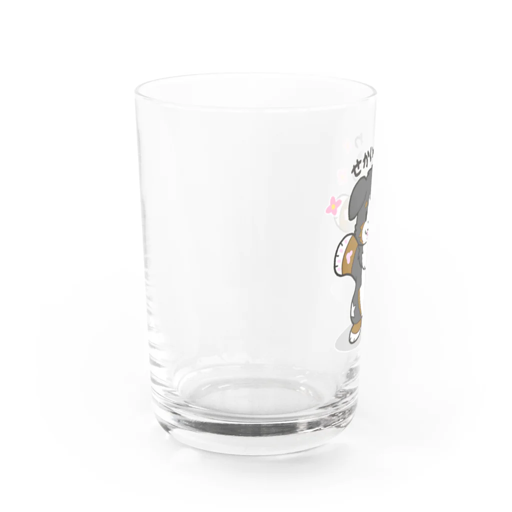 げっこうのせかいへいわグレイス Water Glass :left