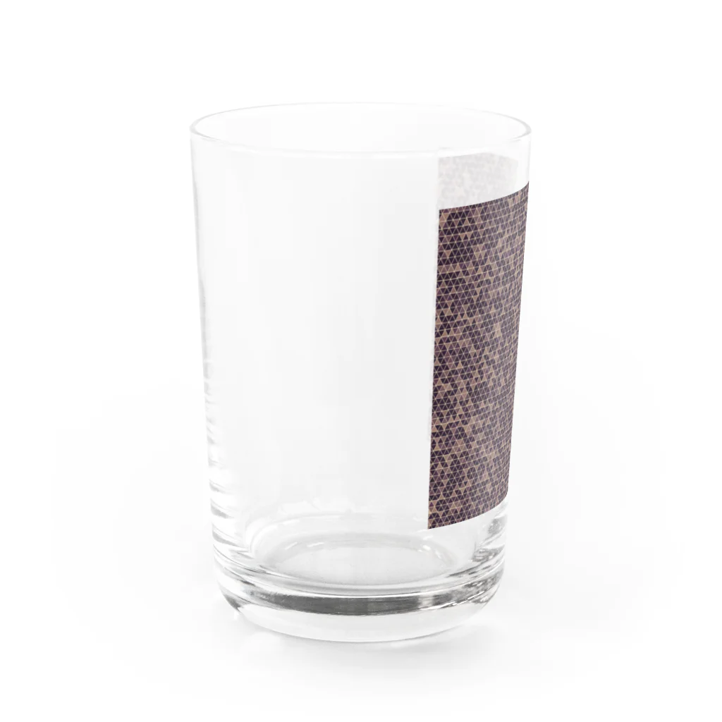 水彩屋のモザイク・チョコレート Water Glass :left