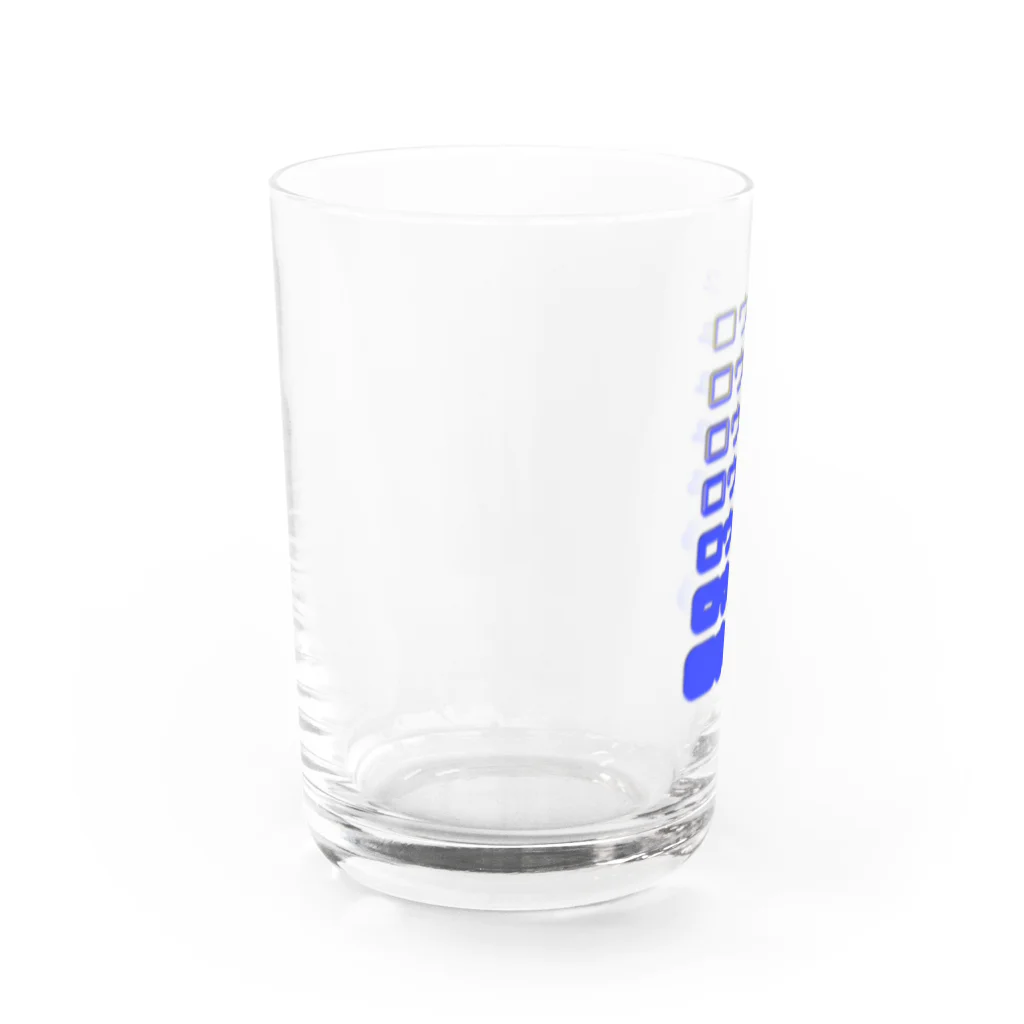 lawi0cir boutiqueのロウリュ bold gradation Water Glass :left