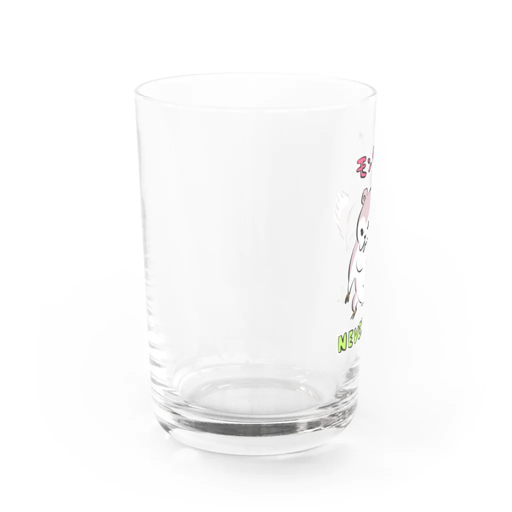 かわいい尻子玉のモンガガ Water Glass :left