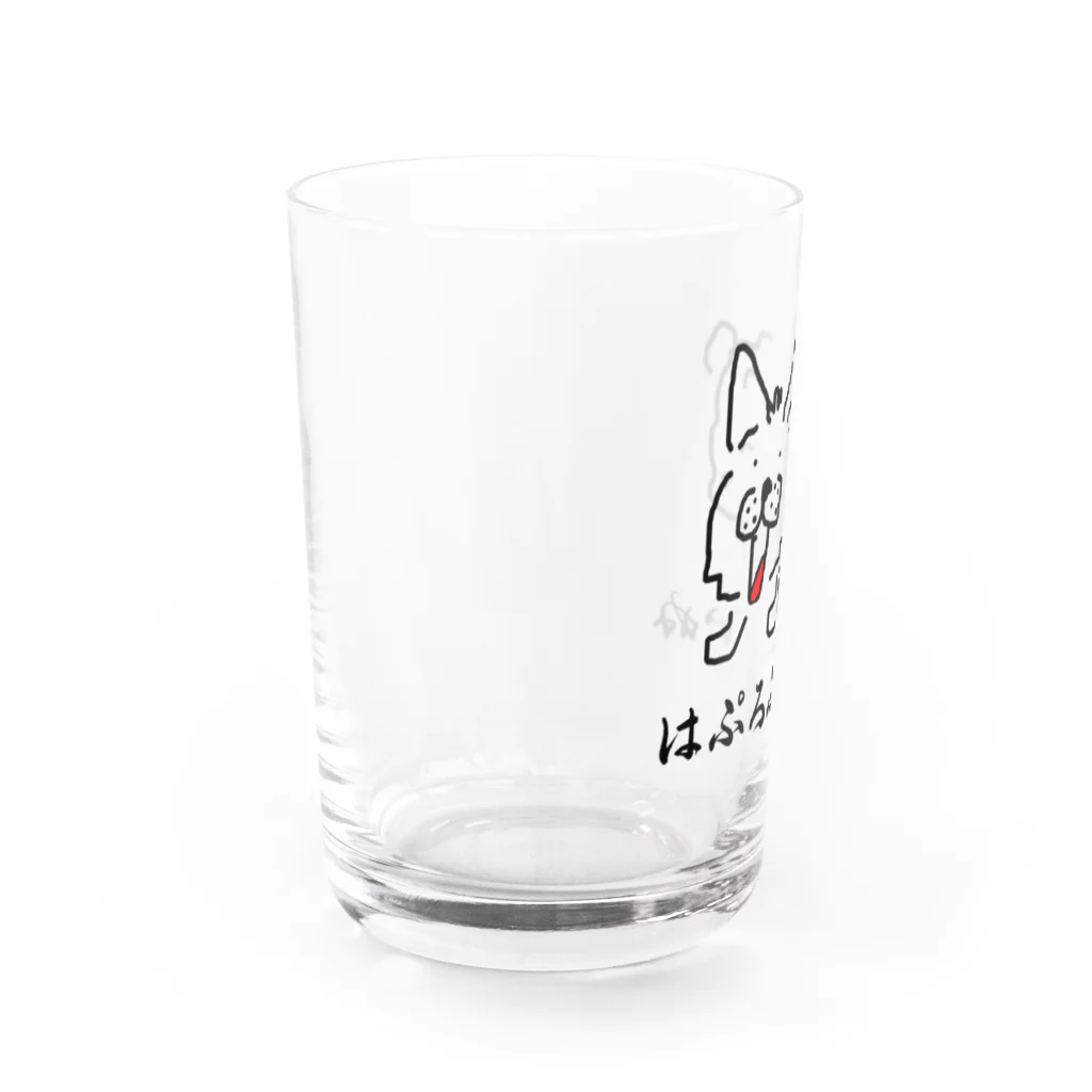 kuma's boxのはぷろふのいぬ Water Glass :left