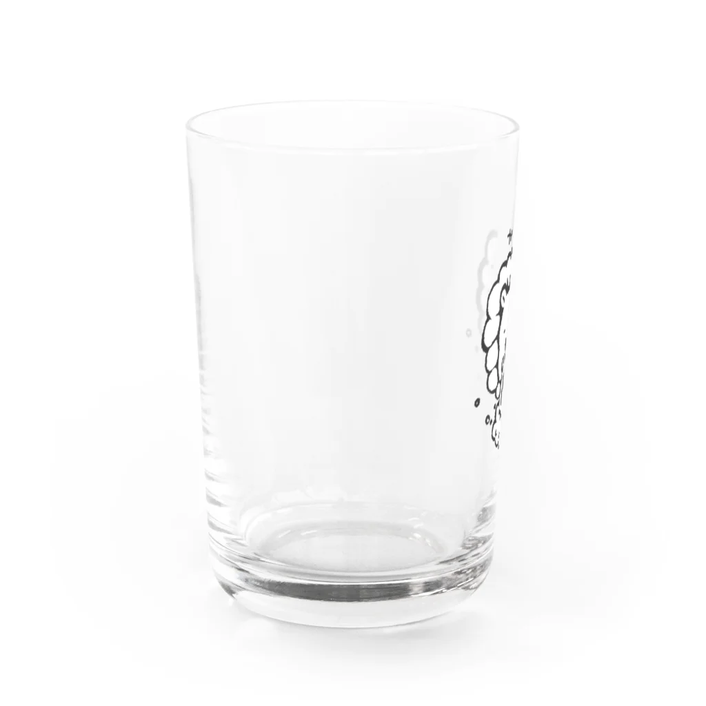 うさぎ湯直売所のライオン蛇口 Water Glass :left