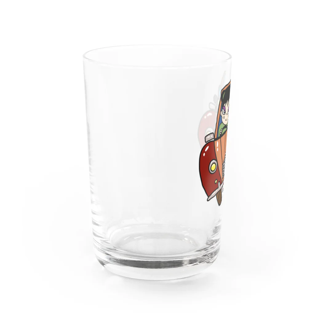 にゃぬ〜ン王国の2CV大好き♪ Water Glass :left